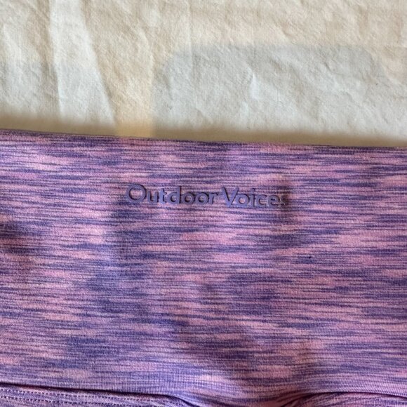 Outdoor Voices Biker Shorts Flow 7” Short S Hyacinth - Picture 4 of 5